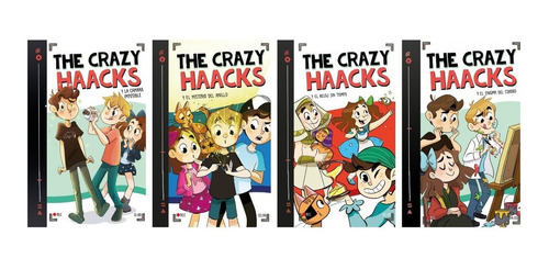 Libro Pack The Crazy Haacks 4 Libros - Montena - Nuevo