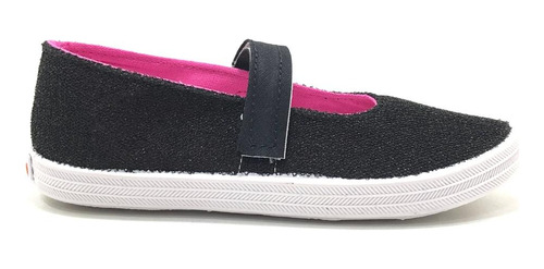 Guillermina Zapatilla Nena Velcro Brillo Greep 31