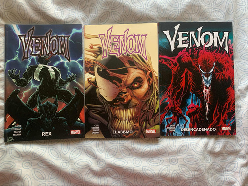 Venom Pack / Lote De Comics De Panini Comics Tomo 1-2-3