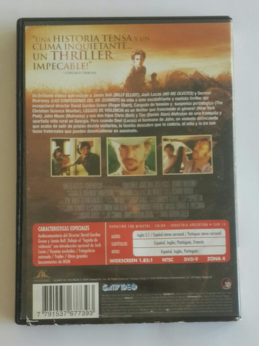 Legado De Violencia - Dvd Original - Los Germanes (Usado)