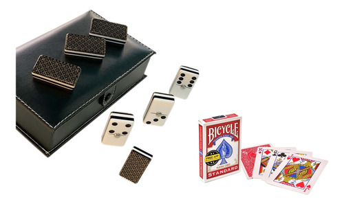 Domino Dorado Profesional / Baraja Bicycle Poker Standard R