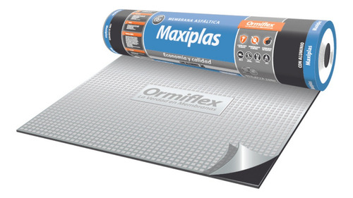 Membrana Asfáltica Ormiflex Maxiplas Aluminio Flexible 35kg