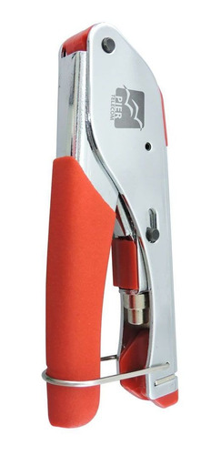 Imagem 3 de 9 de Kit Alicate Crimpar Compressão + Decapador Rg59 Rg6 Coaxial