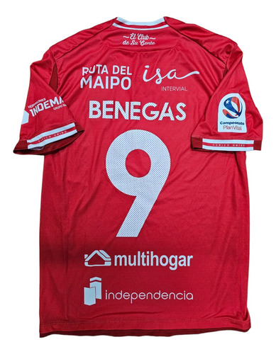 Camiseta Curico Unido De Cancha 9 Benegas Onefit