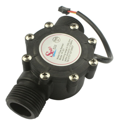 Generic Yf-g1 Contador Flujo Agua Sala Sensor Medidor Delujo