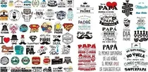 Comprar Vectores Frases Día Del Padre Vinilos Sublimacion Tazas!!.
