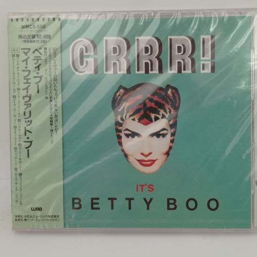 Betty Boo Grrr! It's Betty Boo Cd Japonés Obi Musicovinyl