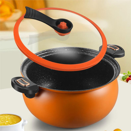 Olla De Micropresión S De Piedra De Gran Capacidad, Antiadhe