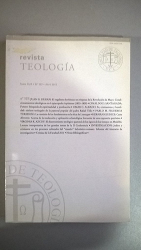 Revista Teología 107 - Durán - Santagada - Azcuy