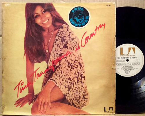 Tina Turner - Transforma El Country - Lp Vinilo Año 1975