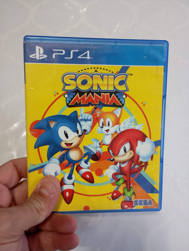 Sonic Mania Ps4 Midia Fisica (Usado)