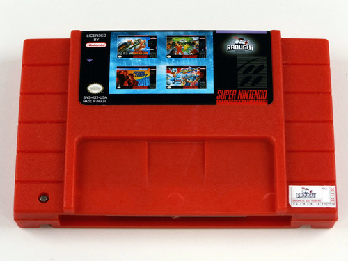 Cartucho 4 Em 1 Beat Em Up Vol 2 Super Nintendo Snes