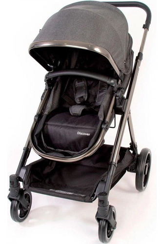 Carrinho De Bebê Passeio Discover Grey Chrome - Safety 1st Cor Cinza