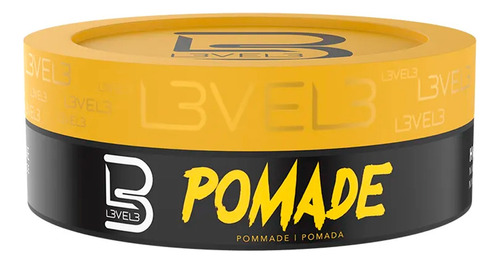 Level 3 Pomada Capilar Alto Brillo Pomade Nivel 3 150 Ml 