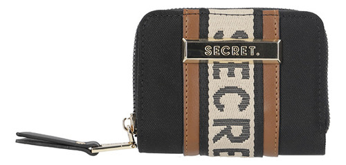 Billetera Secret Austria Fw24 Negro S