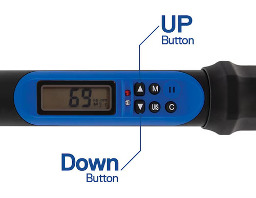 Llave De Torque Digital Kobalt, 3/8, 5-100 Ft/lbs