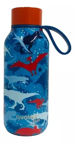 Botella Térmica Acero Inoxidable 500ml  Modelo Educación Infantil (Azul  Aqua)