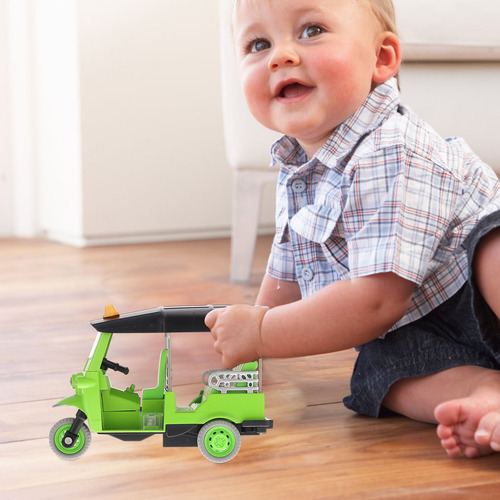 Juguete De Vehículo Para Niños, Triciclo De Aleación Con Ret
