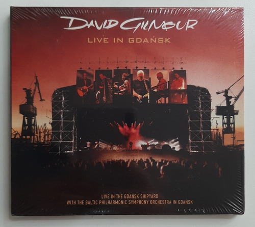 Cd Duplo - David Gilmour - [ Live In Gdansk ] - Digipack