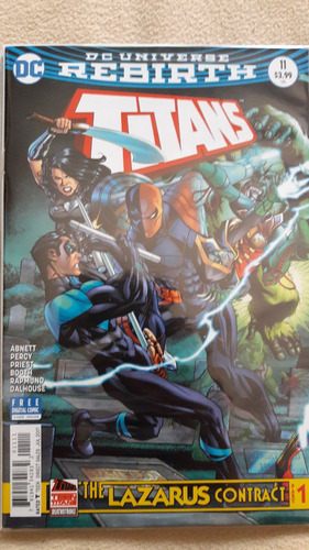 Dc Universe Rebirth : Titans #11 The Lazarus Contract Parte1