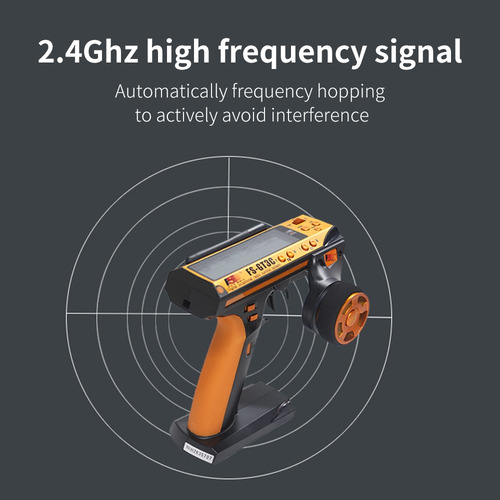 Flysky Fs-gt3c - Transmisor Lcd Con Mando A Distancia (2,4 G