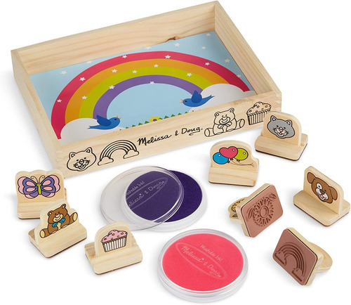 Juego De Sellos De Madera My First De Melissa Amp Doug Favor