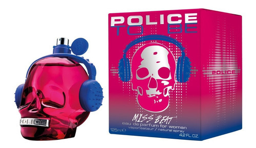 Perfume Police To Be Miss Beat Feminino Edp 125ml