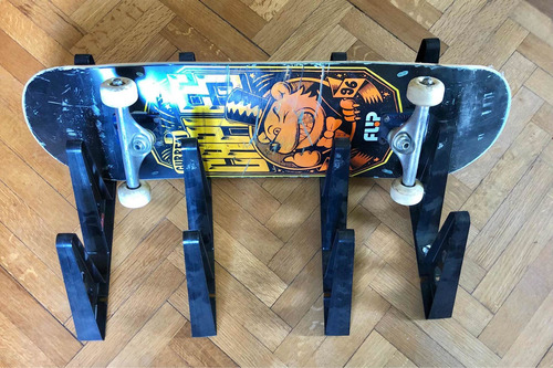 Skate Soporte Para Pared Hasta 4tablas En LĂnea Completo
