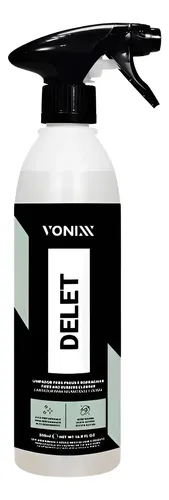 Delet Vonixx 500ml Limpador Removedor Para Pneus E Borracha