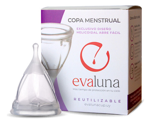 Copa Copita Menstrual Evaluna - Copitamenstrual ® Color Transparente Talle L