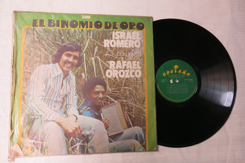 Vinyl Vinilo Lp Acetato El Binomio De Oro Israel Romero Rafa