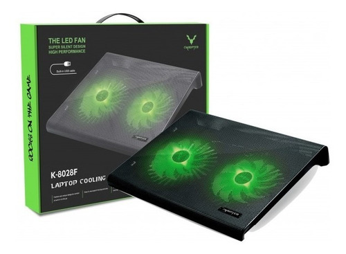 Imagen 3 de 9 de Base Soporte Cooler Notebook Wesdar K-8028f Disipador Calor