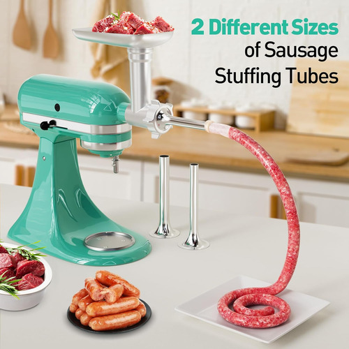 Accesorio Metálico Para Molinillo De Alimentos Con Tubo De R