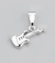 Comprar Dije Guitarra Eléctrica En Plata 925 Instrumentos Musicales