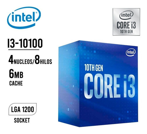 Cpu Gamer Intel 10100 4,3 Ghz 8cores,8gb,ssd 480gb ,fortnite