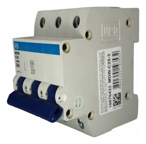 Weg Mdwc253 Disjuntor Termomagnético Tripolar 25 A