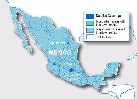 Mapas Gps De Mexico De Las Principales Marcas