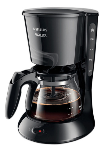 Cafeteira Philips Walita Ri7461 Preta 1,2 Litros 110/127v Cor Preto 110V