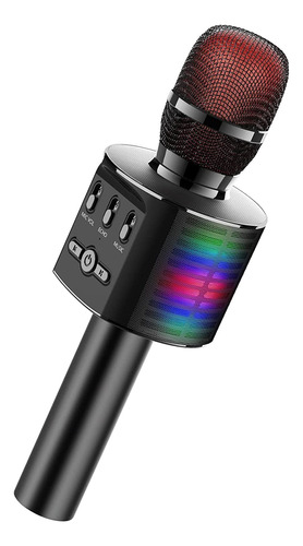 Microfono Karaoke Para Niño Portatil Inalambrico Bluetooth