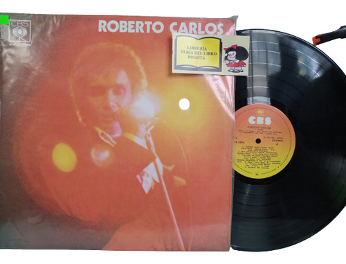 Lp - Acetato - Roberto Carlos - 1985 - Rock