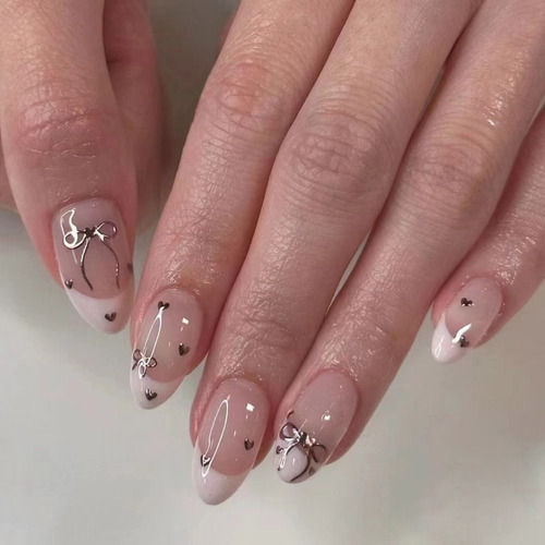 Unhas Postiças, Dicas De Unhas Francesas, Manicure Longa Com