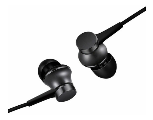 Imagen 2 de 3 de Auriculares in-ear Xiaomi Mi Headphones Basic negro