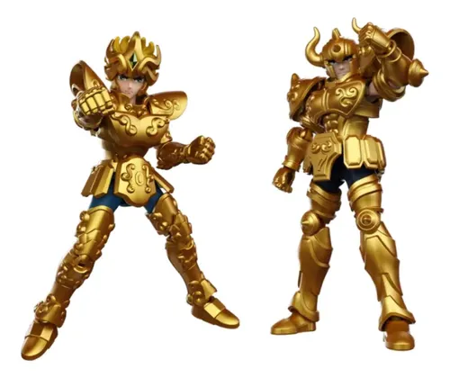 Caixa Surpresa Cavaleiros Do Zodiaco Mini Gold Zodiac 03