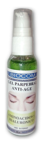 Gel Parpados Anti Age Acido Hialuronico 45 Gr Biocom