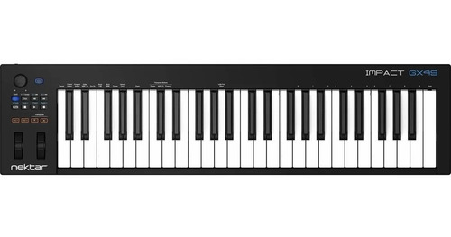 Controlador Nektar Impact Gx49 Teclas Usb Midi Para Estúdio