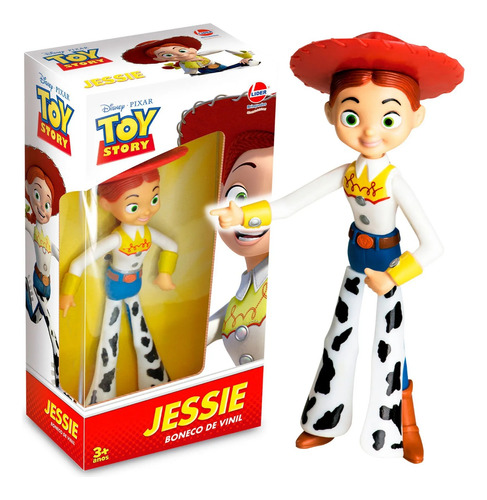 Jessie Vaqueira Toy Story Boneca Vinil Disney Pixar Original