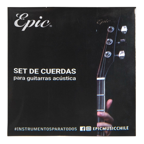 Set Cuerdas Guitarra Clásica Epic