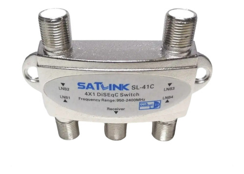 Multiswitch Starlink 4x1 Receptor De 4 Satélites Distintos 