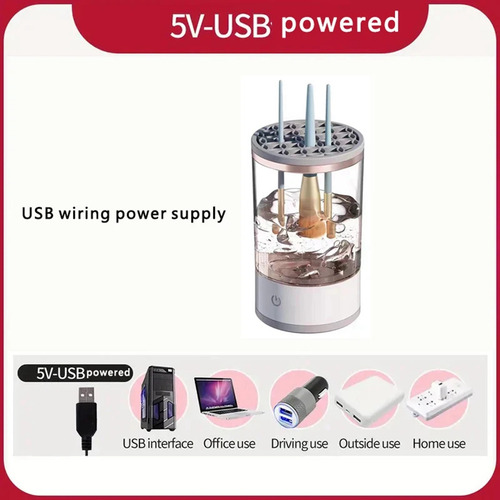 Limpiador De Maquillaje Eléctrico Portátil Con Enchufe Usb C