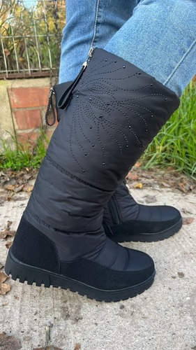 Botines Impermeables Forro Chiporro Para Nieve Y Lluvia 470